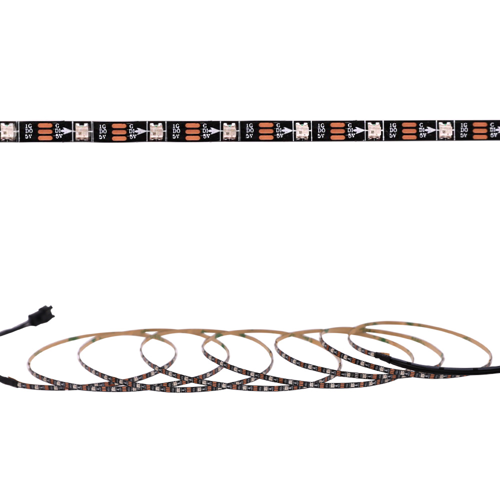 Narrowest 3mm SK6812 DC5V 2020SMD Individually Addressable RGB LED Strip - 96LEDs/m Narrowest 3mm SK6812 DC5V 2020SMD Individually Addressable RGB LED Strip - 96LEDs/m